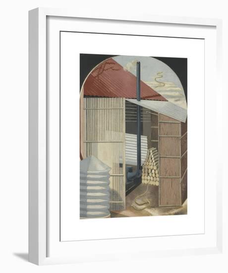 The Two Serpents-Paul Nash-Framed Premium Giclee Print