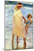 The Two Sisters, 1909-Joaquin Sorolla y Bastida-Mounted Giclee Print