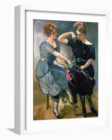 The Two Sisters, C.1912 (Oil on Canvas)-Louis Valtat-Framed Giclee Print