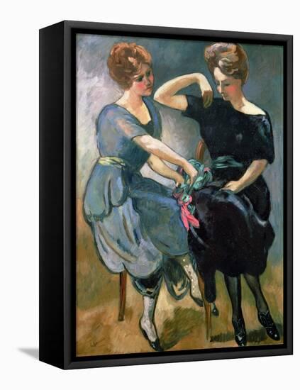 The Two Sisters, C.1912 (Oil on Canvas)-Louis Valtat-Framed Premier Image Canvas