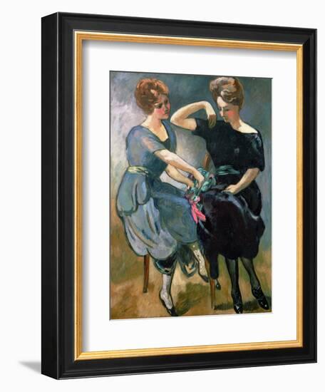 The Two Sisters, C.1912 (Oil on Canvas)-Louis Valtat-Framed Giclee Print