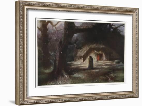 The Two Were Reunited in a Fond Embrace, 1906-Hermann Hendrich-Framed Giclee Print