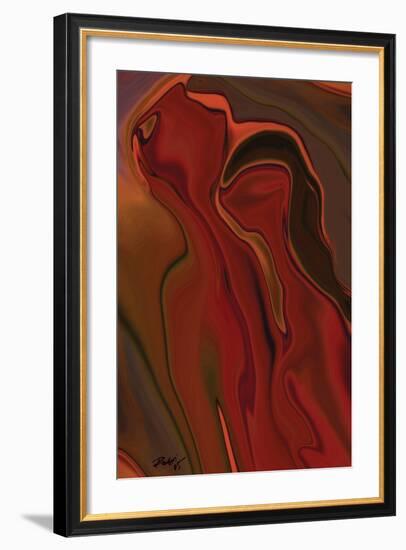 The Two-Rabi Khan-Framed Art Print