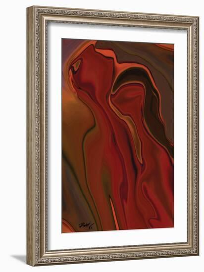 The Two-Rabi Khan-Framed Art Print