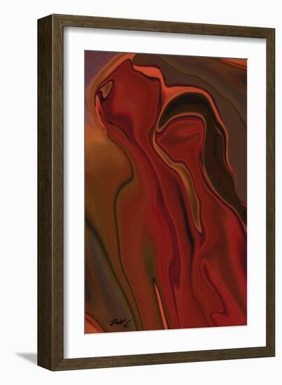 The Two-Rabi Khan-Framed Art Print