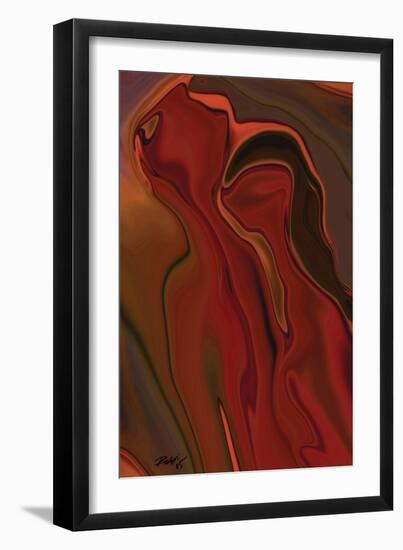 The Two-Rabi Khan-Framed Art Print