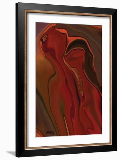 The Two-Rabi Khan-Framed Art Print