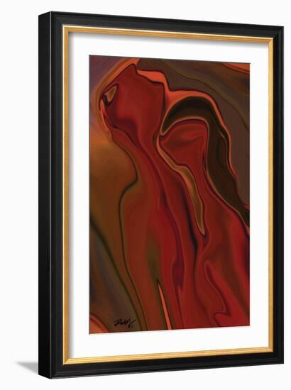 The Two-Rabi Khan-Framed Art Print