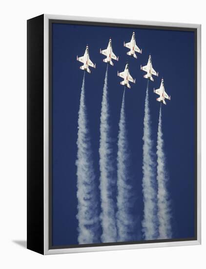 The U.S. Air Force Thunderbirds-null-Framed Premier Image Canvas