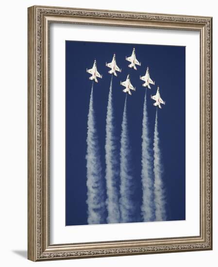 The U.S. Air Force Thunderbirds-null-Framed Photographic Print