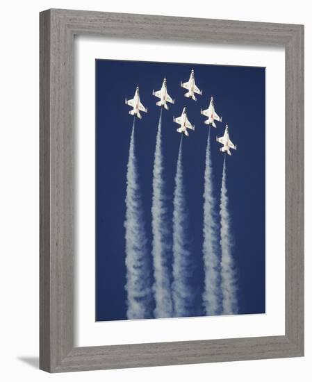The U.S. Air Force Thunderbirds-null-Framed Photographic Print