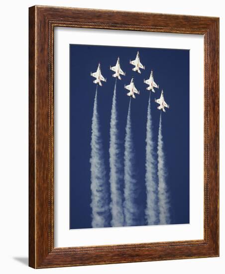 The U.S. Air Force Thunderbirds-null-Framed Photographic Print