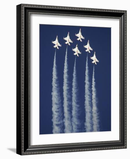 The U.S. Air Force Thunderbirds-null-Framed Photographic Print