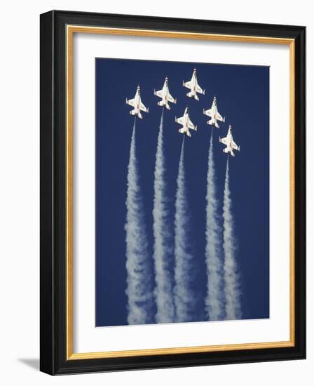 The U.S. Air Force Thunderbirds-null-Framed Photographic Print