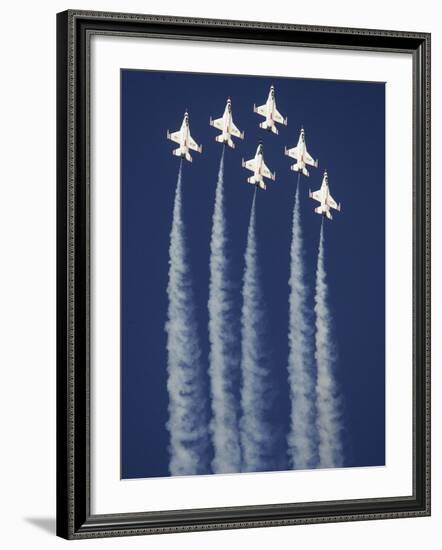 The U.S. Air Force Thunderbirds-null-Framed Photographic Print