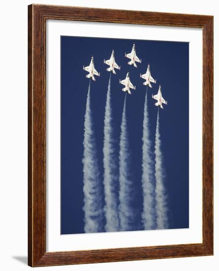 The U.S. Air Force Thunderbirds-null-Framed Photographic Print