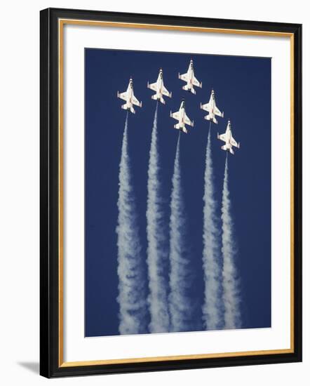 The U.S. Air Force Thunderbirds-null-Framed Photographic Print