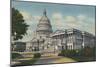 'The U.S. Capitol, Washington D.C.', c1940s-Unknown-Mounted Giclee Print