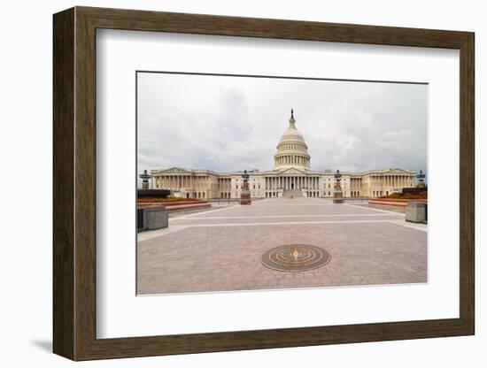 The U.S. Capitol - Washington Dc, United States-Orhan-Framed Photographic Print