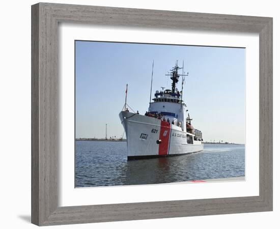 The U.S. Coast Guard Cutter Valiant-Stocktrek Images-Framed Photographic Print