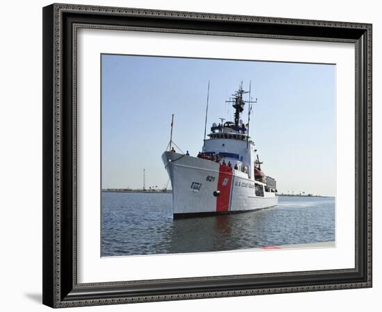 The U.S. Coast Guard Cutter Valiant-Stocktrek Images-Framed Photographic Print