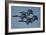 The U.S. Navy Flight Demonstration Squadron, the Blue Angels-null-Framed Photographic Print