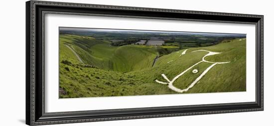 The Uffington Bronze Age White Horse Wide-Paul Stewart-Framed Photographic Print