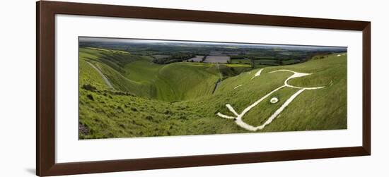 The Uffington Bronze Age White Horse Wide-Paul Stewart-Framed Photographic Print