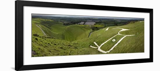 The Uffington Bronze Age White Horse Wide-Paul Stewart-Framed Photographic Print