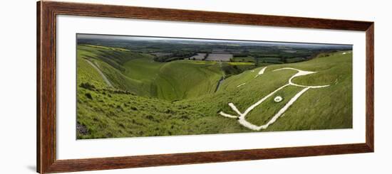 The Uffington Bronze Age White Horse Wide-Paul Stewart-Framed Photographic Print