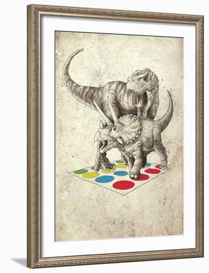 The Ultimate Battle-Michael Buxton-Framed Art Print