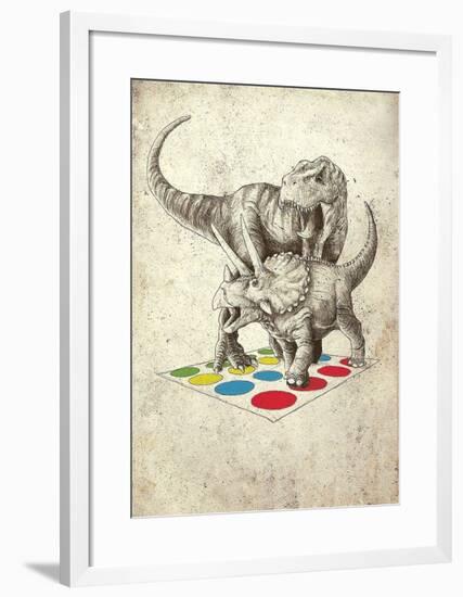 The Ultimate Battle-Michael Buxton-Framed Art Print