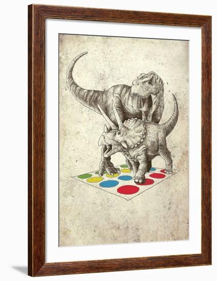 The Ultimate Battle-Michael Buxton-Framed Art Print