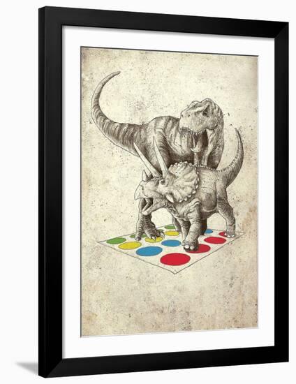 The Ultimate Battle-Michael Buxton-Framed Art Print