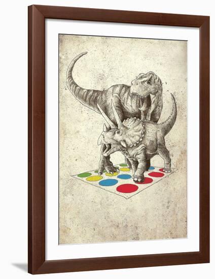 The Ultimate Battle-Michael Buxton-Framed Art Print