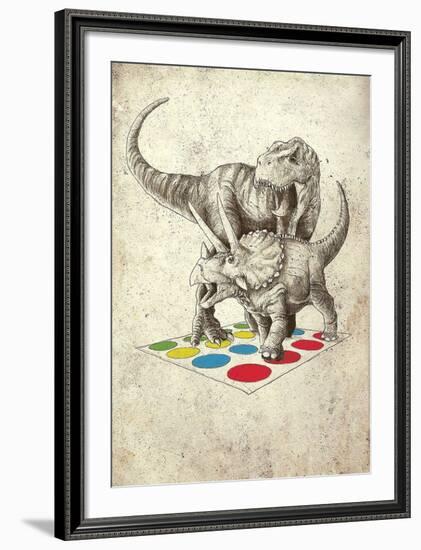 The Ultimate Battle-Michael Buxton-Framed Art Print