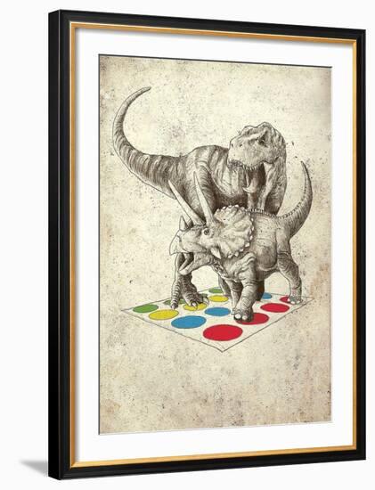 The Ultimate Battle-Michael Buxton-Framed Art Print