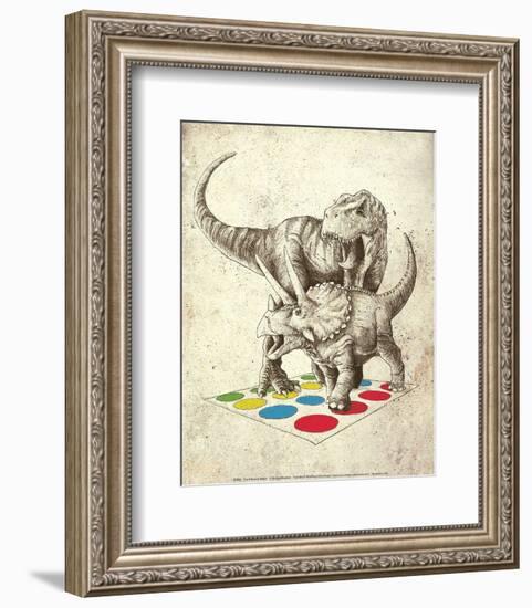 The Ultimate Battle-Michael Buxton-Framed Art Print