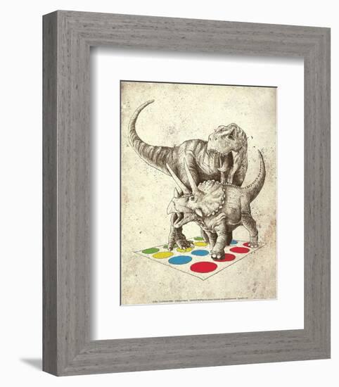 The Ultimate Battle-Michael Buxton-Framed Art Print