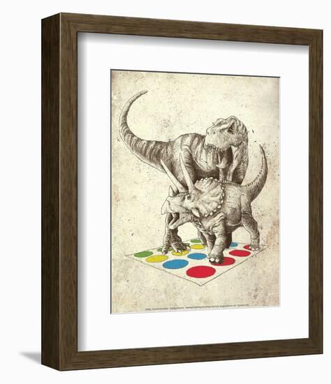 The Ultimate Battle-Michael Buxton-Framed Art Print