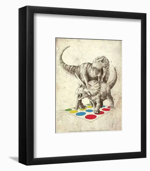 The Ultimate Battle-Michael Buxton-Framed Art Print