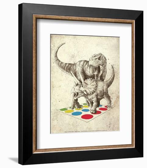 The Ultimate Battle-Michael Buxton-Framed Art Print