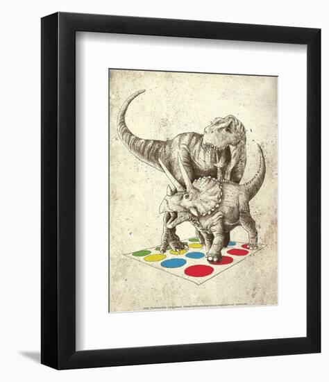 The Ultimate Battle-Michael Buxton-Framed Art Print