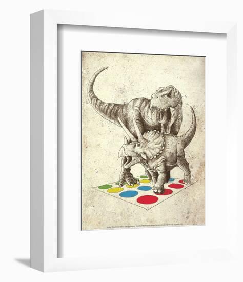 The Ultimate Battle-Michael Buxton-Framed Art Print