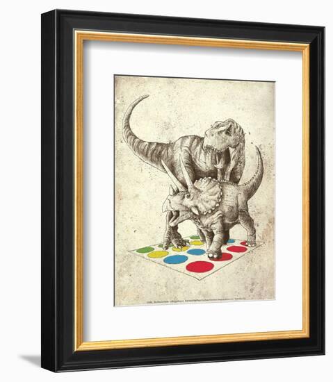 The Ultimate Battle-Michael Buxton-Framed Art Print