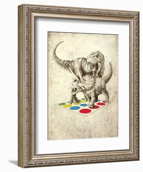 The Ultimate Battle-Michael Buxton-Framed Art Print