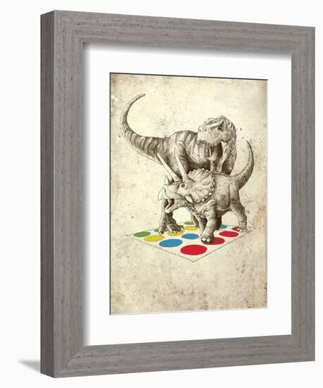 The Ultimate Battle-Michael Buxton-Framed Art Print