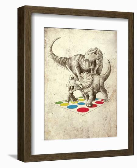 The Ultimate Battle-Michael Buxton-Framed Art Print