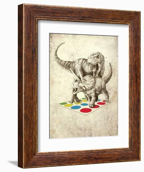 The Ultimate Battle-Michael Buxton-Framed Art Print