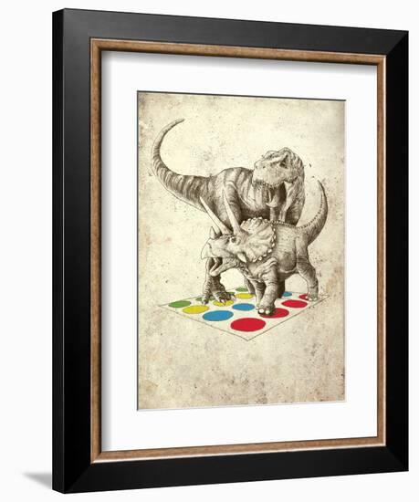 The Ultimate Battle-Michael Buxton-Framed Art Print